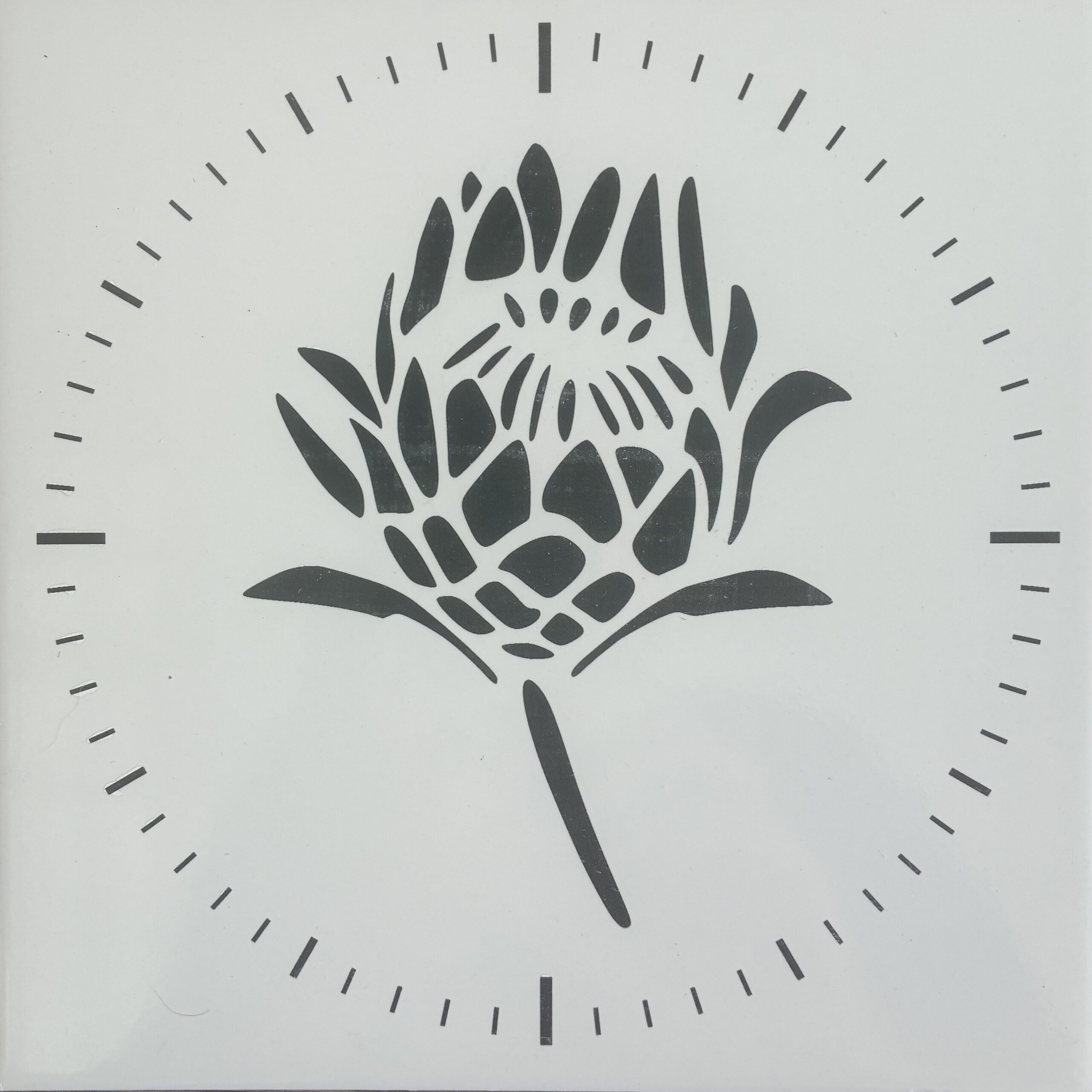 Protea Wall Clock